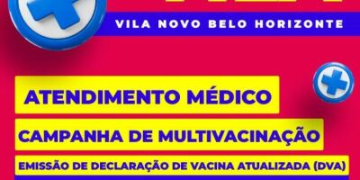 Imagem da notícia Prefeitura de Alcinópolis leva atendimento clínico e vacinação à vila Novo Belo Horizonte